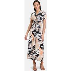 Betty Barclay Klänningar Betty Barclay Maxi Dress With Large Floral Print - Black