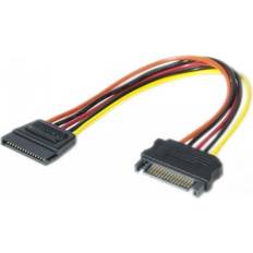 Exertis Connect Sata Power Extension Förlängningskabel 0.2m