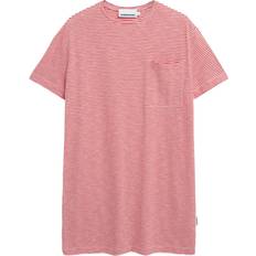 Ekologiska - Multifärgade Klänningar Armedangels Women's Chaara Lovely Stripes Klänning Dam - Rosa