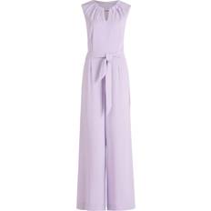 Dame - Lilla Jumpsuits & Overalls Betty & Co Uld Ærmeløs Uld Jumpsuit Lilla