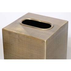 Tissue Box Covers Melody Maison Brass Gold Textured Metal Tissue Box Holder