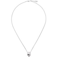 Silver Curb Chain Armband Herr - Silver