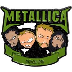 Metallica Pin Badge Since 1981 Heads -