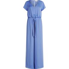 Uld Jumpsuits & Overalls Vera Mont Elegant V-Neck Uld Jumpsuit Med Lommer - Lilla
