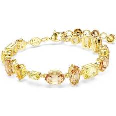 Yellow Bracelets Swarovski Gema Yellow Gold Tone Crystal Bracelet - Yellow