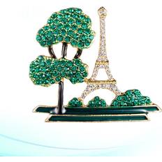 Exquisite Dress Scarf Pin Brooch Collar Brooch