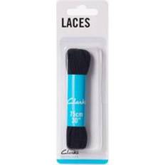 Black Shoe Laces Clarks 75cm Flat Lace Standard Black