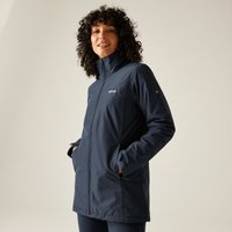 Regatta Women Rain Clothes Regatta Hooded Breathable Waterproof Insulated Jacket - Navy