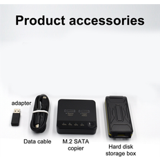 Spactz LLhappy-M.2 SATA Duplicator Dual Bay SSD