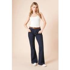 Dorothy Perkins Comfort Stretch Flare Jean - Indigo