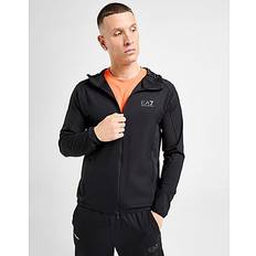 EA7 Emporio Armani Interlock Vigor Full Zip Hoodie - Black
