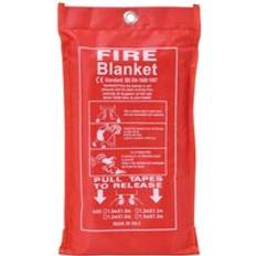 Fire Blankets Mercury Home Safety Fire Blanket Large 1m x 1m In
