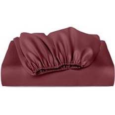 Bamboo Fitted Burgundy Single