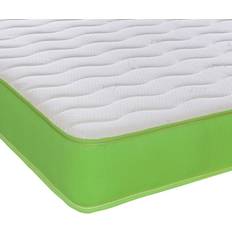 Green Mattresses EXtreme comfort ltd White Wave Hybrid Memory Foam Pinna Mattress 140cm x 200cm Coil Spring Matress