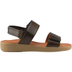Læder Hjemmesko & Sandaler Nature Karen - Olive