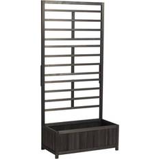 Trellis Garden Planter Box with Trellis 30x45x135cm