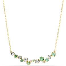 Swarovski Grøn Halskæder Swarovski Constella Halskette Verschiedene Schliffe Grün