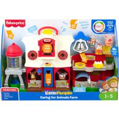 Bondegårde Legesæt Fisher-Price Little People Caring for Animals Farm