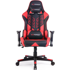 GTForce Pro ST Reclining Sports Racing Gaming Chair- Red