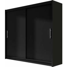 Scandinavian Choice Bega Black Garderob 180x215cm