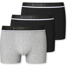 Schiesser Herr Kalsonger Schiesser Shorts 3-pack - Black/Grey
