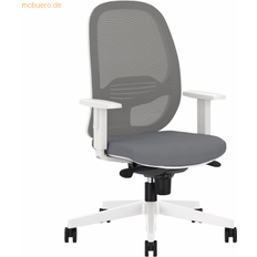 Nowystyl Bürodrehstuhl Eggy Armlehne WS Gr Grau