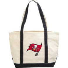 Fabric Tote Bags Logo Brands Tampa Bay Buccaneers Canvas Tote Bag - Cream