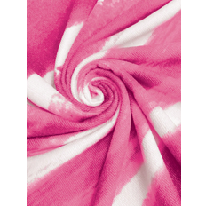 Shein 1pc Oversized Multi-Size Blue, Navy, Pink, Light Gray Watercolor Stripe Super Soft Absorbent Microfiber Beach Towel, Essential For Bathroom, Vacation, Beach, Pool, Gym, Multipurpose Summer Travel, Vacation Holiday Bathroom Decor Beach Essentials Towel Pink (150x75cm)