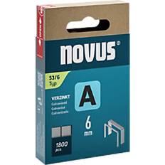 Novus Fintrådklämmor Typ 53 1800 St 6 mm x 11.3 mm