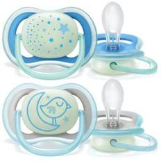 Philips Avent Ultra Air Pacifier 6-18m 2-pack Blue