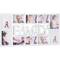 Photo Frames on sale Relaxdays Family White Photo Frame 72x36.5cm