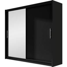 Scandinavian Choice Bega Black Garderob 180x215cm