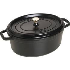 Ører Øvrige gryder Staub Oval Black med låg