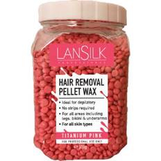 Wax Applicators & Wax Heaters Lansilk Professional Titanium Pink Wax 500g