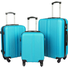 Groundlevel Stripe Set of 3 - Turquoise