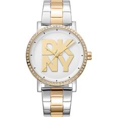 DKNY Ure DKNY Elegant Rustfrit Stål Kvartsur One Size