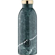 24 Bottles Clima Green Marble Water Bottle 0.5L