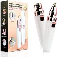 Facial Trimmers 2 in 1 Rechargeable Facial Hair Remover