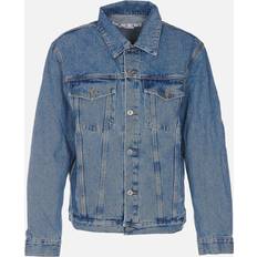 Off-White Men Jackets Off-White Men's Skate Fit Denim Jacket - Blue