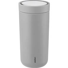 Termosmuggar Stelton To Go Click Mat Light Grey Termosmugg 40cl
