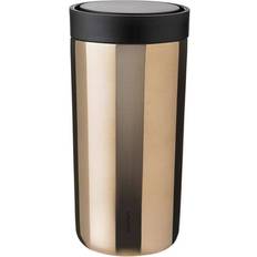 Stelton To Go Click Dark Gold Termosmugg 40cl