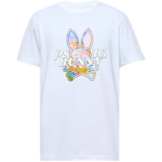 T-shirts Psycho Bunny Mens Milos Graphic Tee - White
