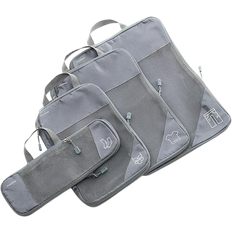 Pakkeposer InnovaGoods Suitcase Organiser Compression Bags 4stk - Grey