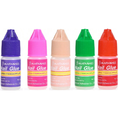 Shein Fast-Drying Super Strong Nail Glue 5-pack