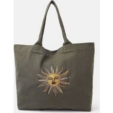 Accessorize Tasker Accessorize Sun Embellished Shopper Bag - Green