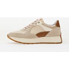 Vinterfodrade Sneakers Geox Amabel Stiliga Skor Dam - Beige