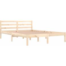 Beds & Mattresses vidaXL Solid Pinewood