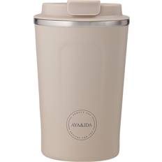 Termokopper AYA&IDA CUP2GO Cream Beige Termokop 38cl