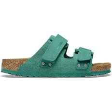 Birkenstock Uji Nubuck Suede Leather - Green/Digital Green