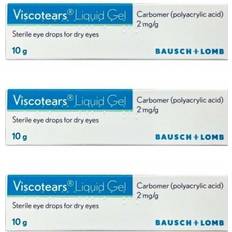 Viscotears For Dry Eyes 2mg/g 3x10g Gel